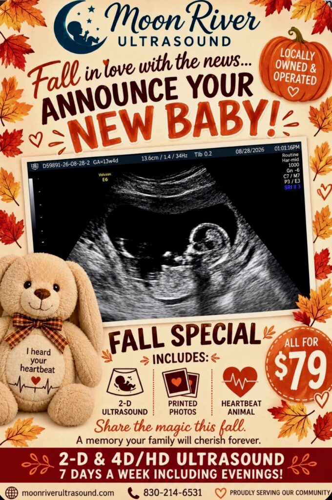 Moon River Ultrasound New Braunfels TX Fall Special